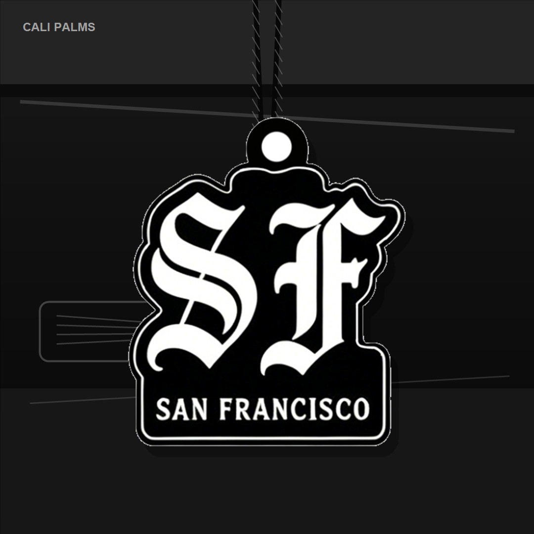 SF San Francisco air freshener