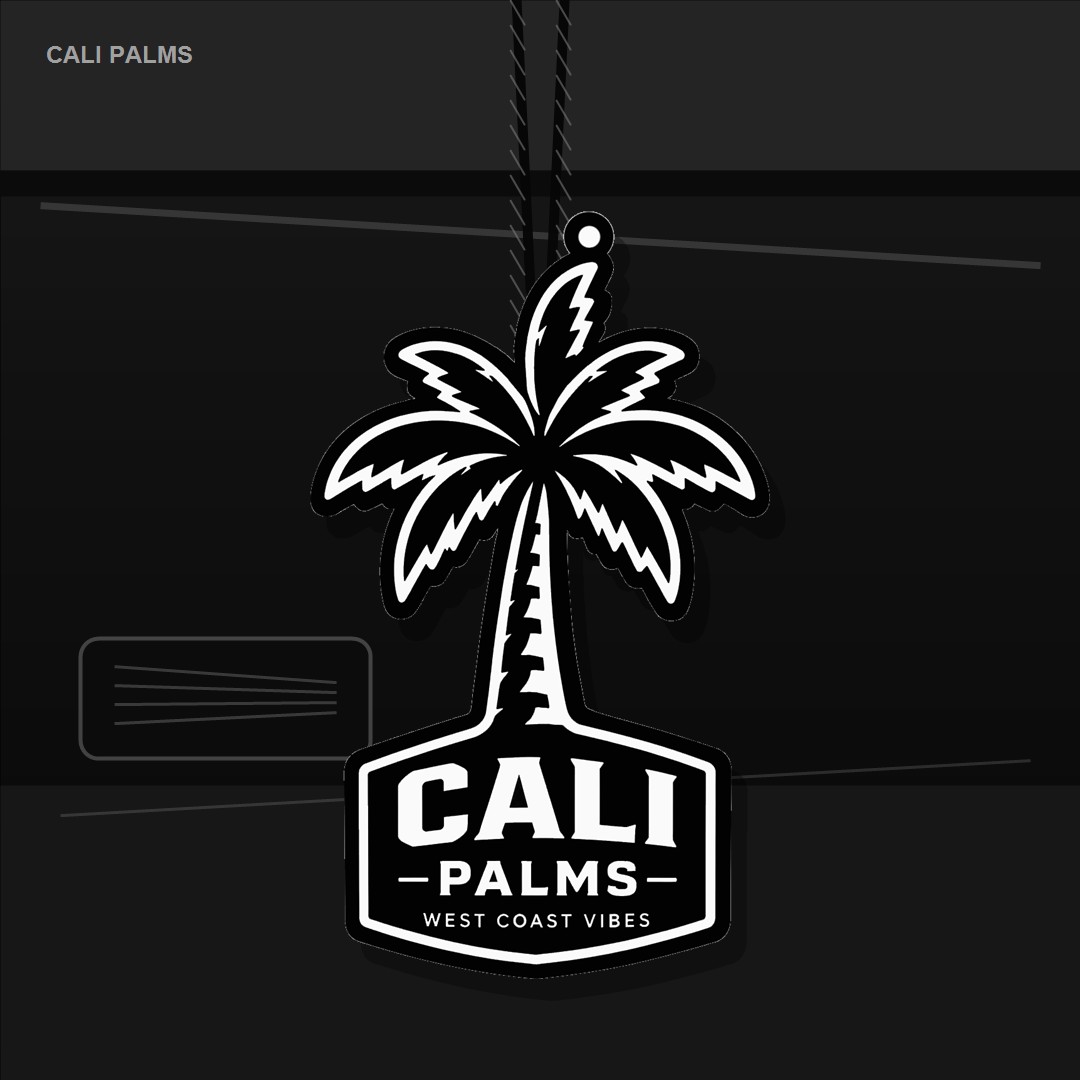 CALI PALMS palm tree air freshener