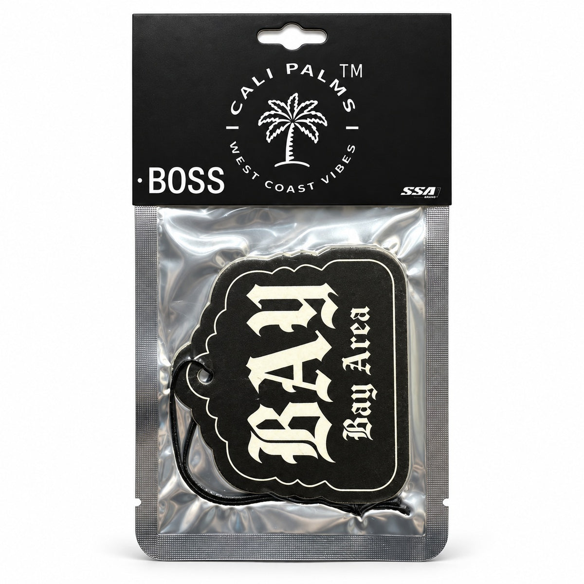 BAY Bay Area - Boss Car Air Freshener - packaged product on white background