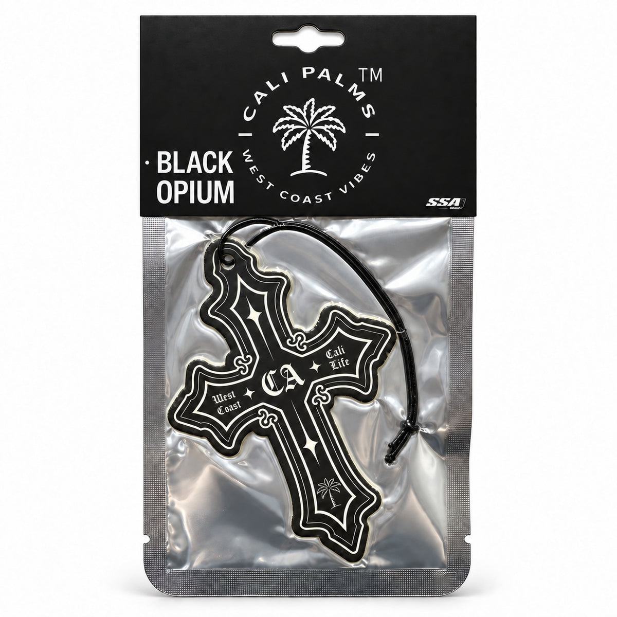 Cross - Black Opium Car Air Freshener - packaged product on white background