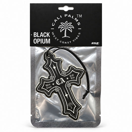 Cross - Black Opium Car Air Freshener - packaged product on white background