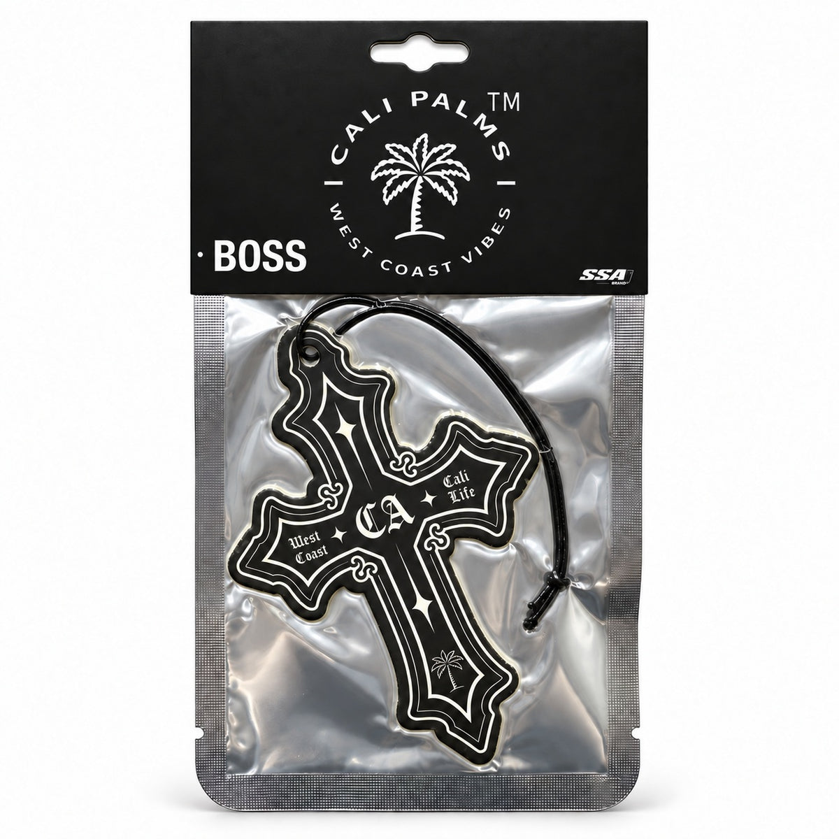 Cross - Boss Car Air Freshener - packaged product on white background